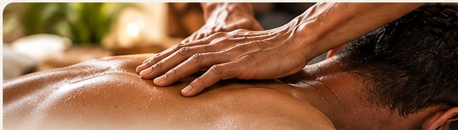 Rücken und Nacken Massage